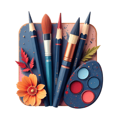 الفنون و ادوات الرسم